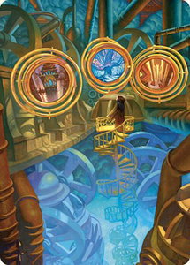 Extraplanar Lens Art Card - Art Series: Commander Masters (ASCMM) #46 - Special Magic: The Gathering Trading Card
