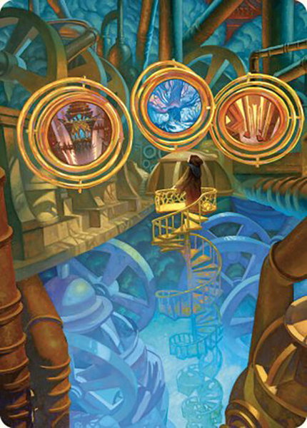 Extraplanar Lens Art Card trading card from Art Series: Commander Masters Extraplanar Lens Art Card - Art Series: Commander Masters Magic: The Gathering trading card