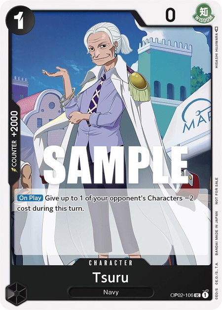 Tsuru (Event Pack Vol. 2) - One Piece Promotion Cards One Piece trading card