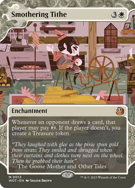 Smothering Tithe - Wilds of Eldraine: Enchanting Tales Magic: The Gathering trading card