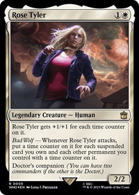 Rose Tyler - Universes Beyond: Doctor Who (WHO) #5 - Rare Magic: The Gathering Trading Card