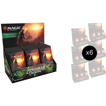 Zendikar Rising - Set Booster Case - Zendikar Rising Magic: The Gathering trading card