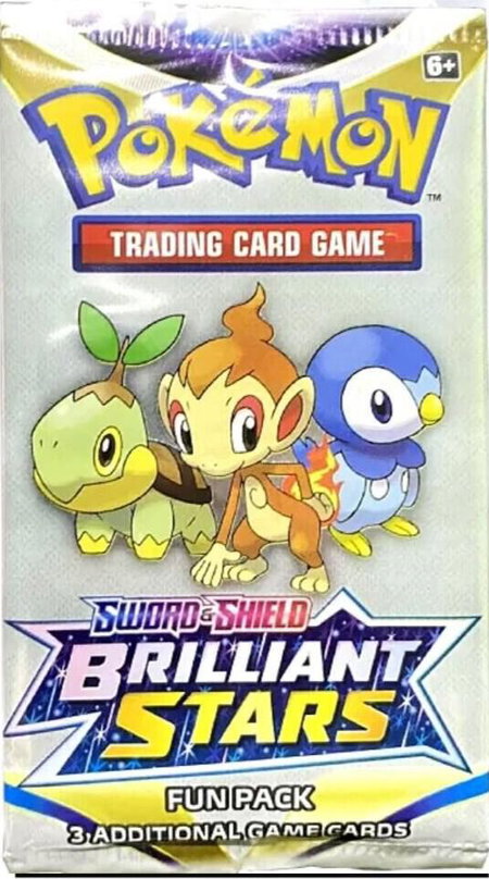 Brilliant Stars Fun Pack - SWSH09: Brilliant Stars Pokémon trading card