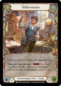 Teklovossen // Banksy - Bright Lights (EVO) #EVO008/EVO006 - Token Flesh and Blood Trading Card