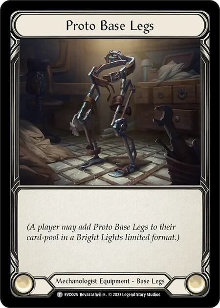 Proto Base Legs - Bright Lights Flesh and Blood trading card