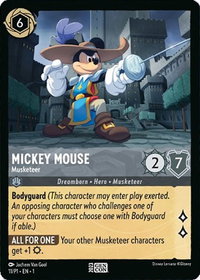 Mickey Mouse - Musketeer - Disney Lorcana Promo Cards (DLPC) #11 - Promo Disney Lorcana Trading Card