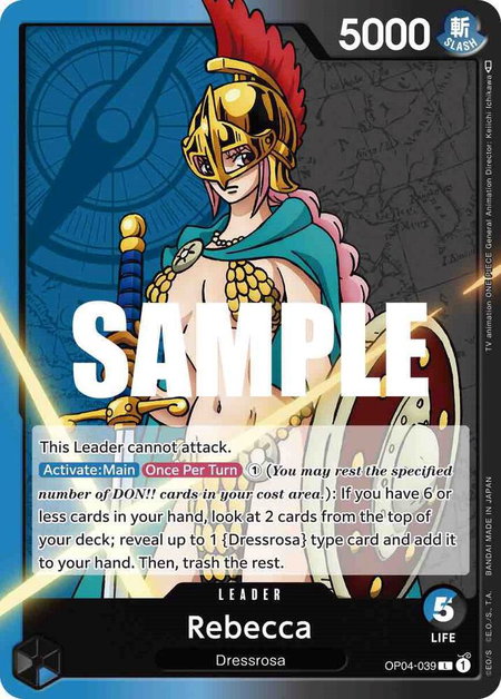 Rebecca (039) - Kingdoms of Intrigue One Piece trading card