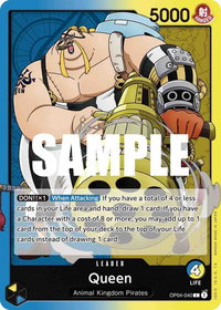 Queen (040) - Kingdoms of Intrigue (OP04) #OP04-040 - Leader One Piece Trading Card