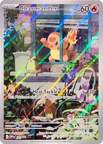 Charmander - 044 (Pokemon Center Exclusive) - SV: Scarlet & Violet Promo Cards Pokémon trading card