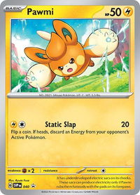 Pawmi - 040 - SV: Scarlet & Violet Promo Cards (SVP) #040 - Promo Pokémon Trading Card