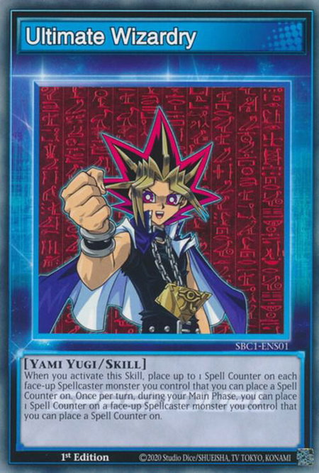 Ultimate Wizardry - Speed Duel: Streets of Battle City YuGiOh trading card