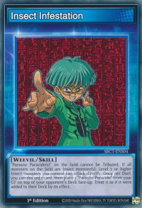 Insect Infestation - Speed Duel: Streets of Battle City (SBC1) #SBC1-ENS04 - Common / Short Print YuGiOh Trading Card