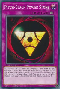 Pitch-Black Power Stone - Speed Duel: Streets of Battle City (SBC1) #SBC1-ENA18 - Common / Short Print YuGiOh Trading Card