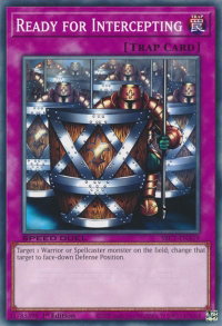 Ready for Intercepting - Speed Duel: Streets of Battle City (SBC1) #SBC1-ENA19 - Common / Short Print YuGiOh Trading Card