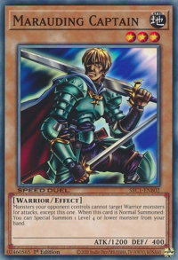Marauding Captain - Speed Duel: Streets of Battle City (SBC1) #SBC1-ENB02 - Common / Short Print YuGiOh Trading Card