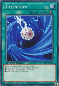 Dicephoon - Speed Duel: Streets of Battle City (SBC1) #SBC1-ENB11 - Common / Short Print YuGiOh Trading Card