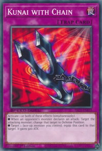 Kunai with Chain - Speed Duel: Streets of Battle City (SBC1) #SBC1-ENB19 - Common / Short Print YuGiOh Trading Card