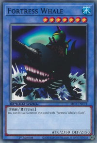 Fortress Whale - Speed Duel: Streets of Battle City (SBC1) #SBC1-ENC11 - Common / Short Print YuGiOh Trading Card