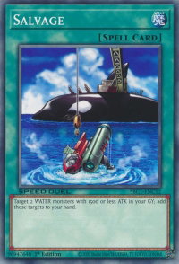 Salvage - Speed Duel: Streets of Battle City (SBC1) #SBC1-ENC12 - Common / Short Print YuGiOh Trading Card