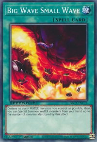 Big Wave Small Wave - Speed Duel: Streets of Battle City (SBC1) #SBC1-ENC15 - Common / Short Print YuGiOh Trading Card