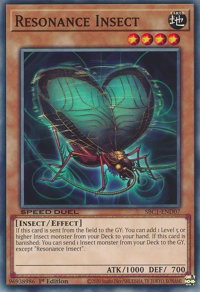 Resonance Insect - Speed Duel: Streets of Battle City (SBC1) #SBC1-END07 - Common / Short Print YuGiOh Trading Card