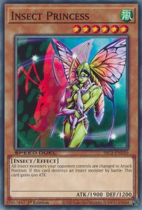 Insect Princess - Speed Duel: Streets of Battle City (SBC1) #SBC1-END10 - Common / Short Print YuGiOh Trading Card