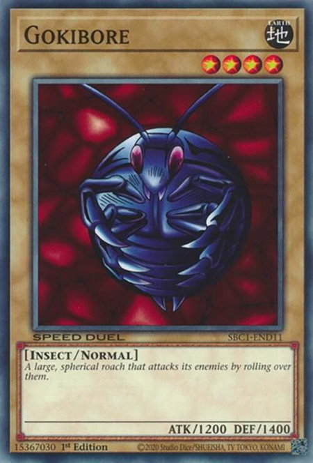 Gokibore - Speed Duel: Streets of Battle City YuGiOh trading card