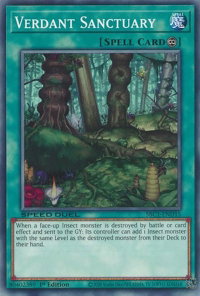 Verdant Sanctuary - Speed Duel: Streets of Battle City (SBC1) #SBC1-END15 - Common / Short Print YuGiOh Trading Card