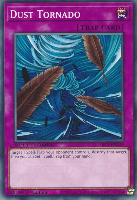 Dust Tornado - Speed Duel: Streets of Battle City YuGiOh trading card
