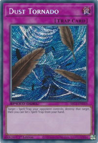 Dust Tornado (Secret Rare) - Speed Duel: Streets of Battle City (SBC1) #SBC1-END19 - Secret Rare YuGiOh Trading Card