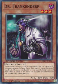 Dr. Frankenderp - Speed Duel: Streets of Battle City (SBC1) #SBC1-ENE06 - Common / Short Print YuGiOh Trading Card