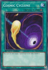 Cosmic Cyclone - Speed Duel: Streets of Battle City (SBC1) #SBC1-ENE16 - Common / Short Print YuGiOh Trading Card