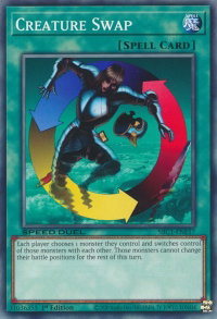 Creature Swap - Speed Duel: Streets of Battle City (SBC1) #SBC1-ENE17 - Common / Short Print YuGiOh Trading Card