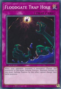 Floodgate Trap Hole - Speed Duel: Streets of Battle City (SBC1) #SBC1-ENF20 - Common / Short Print YuGiOh Trading Card