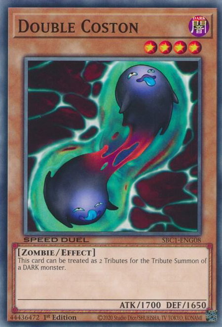 Double Coston - Speed Duel: Streets of Battle City YuGiOh trading card