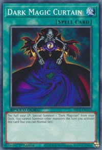 Dark Magic Curtain - Speed Duel: Streets of Battle City (SBC1) #SBC1-ENG13 - Common / Short Print YuGiOh Trading Card
