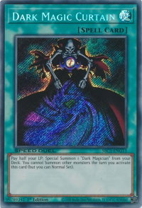 Dark Magic Curtain (Secret Rare) - Speed Duel: Streets of Battle City (SBC1) #SBC1-ENG13 - Secret Rare YuGiOh Trading Card