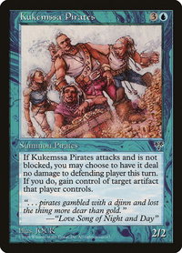 Kukemssa Pirates - Mirage (MIR) #71 - Rare Magic: The Gathering Trading Card