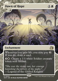 Dawn of Hope - Wilds of Eldraine: Enchanting Tales (WOT) #2 - Rare Magic: The Gathering Trading Card