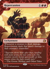 Repercussion - Wilds of Eldraine: Enchanting Tales (WOT) #48 - Mythic Magic: The Gathering Trading Card