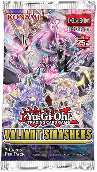 Valiant Smashers Booster Pack [1st Edition] - Valiant Smashers YuGiOh trading card