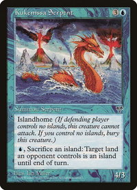 Kukemssa Serpent - Mirage (MIR) #72 - Common Magic: The Gathering Trading Card