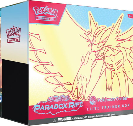 Paradox Rift Pokemon Center Elite Trainer Box (Exclusive) [Roaring Moon] - SV04: Paradox Rift Pokémon trading card