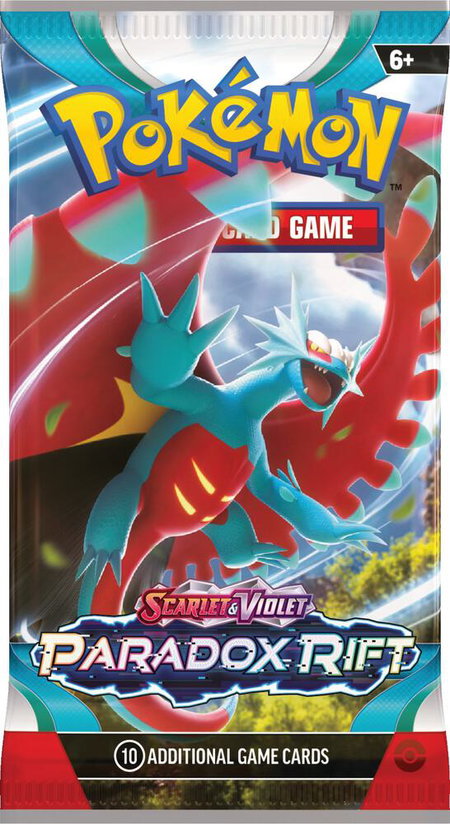 Paradox Rift Booster Pack - SV04: Paradox Rift Pokémon trading card
