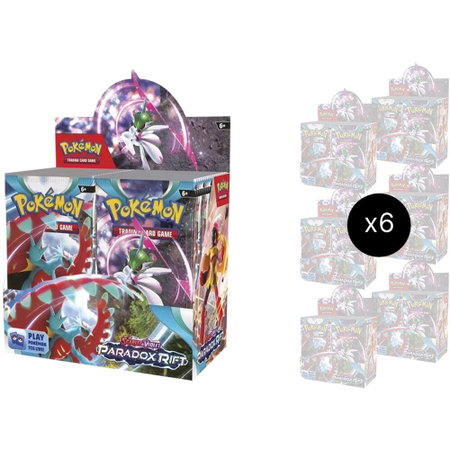Paradox Rift Booster Box Case - SV04: Paradox Rift Pokémon trading card