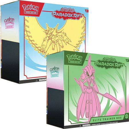 Paradox Rift Elite Trainer Boxes [Set of 2] - SV04: Paradox Rift Pokémon trading card