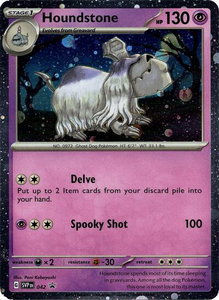 Houndstone - 042 - SV: Scarlet & Violet Promo Cards (SVP) #042 - Promo Pokémon Trading Card