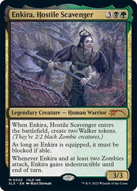 Enkira, Hostile Scavenger - SLX Cards (SLX) #20 - Mythic Magic: The Gathering Trading Card