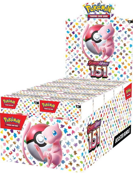 151 Booster Bundle Display trading card from SV: Scarlet & Violet 151 151 Booster Bundle Display - SV: Scarlet & Violet 151 Pokémon trading card