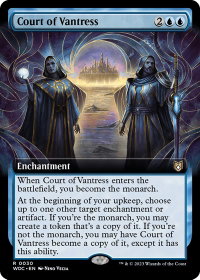 Court of Vantress (Extended Art) - Commander: Wilds of Eldraine (WOC) #30 - Rare Magic: The Gathering Trading Card